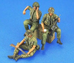 1/35 3pcs Resin Model Kit Vietnam War US Army Soldiers Unpainted - £20.04 GBP