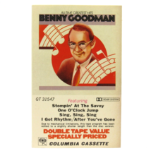 Benny Goodman All-Time Greatest Hits Vintage Cassette Twin-Pack Columbia 1972 - £6.28 GBP