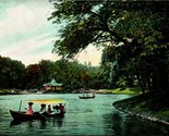 Boat Lake Druid Hill Park Baltimore Maryland MD UNP Unused UDB Postcard B6 - $3.91
