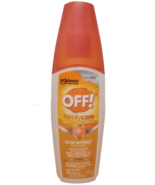 OFF! Family Insect Mosquito Repellent Unscented with Aloe-Vera 6 oz - $13.23 CAD