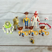 Lot of Assorted Disney Pixar Toy Story Woody Buzz Bullseye Duke Forky Toys - £27.56 GBP