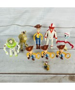 Lot of Assorted Disney Pixar Toy Story Woody Buzz Bullseye Duke Forky Toys - £27.35 GBP