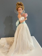 Ashton Drake Galleries Summer Dream Porcelain Bride Wedding Doll Donna 1997 - £21.98 GBP