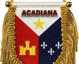 Acadiana Window Hanging Flag (Shield) - £7.45 GBP