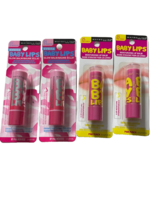 MaybellineBaby Lips Moisturizing Lip Balm Pink Punch &amp; Pink Rose 4 Pack - £6.95 GBP