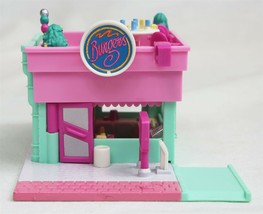 VINTAGE 1994 Bluebird Polly Pocket Drive Thru Burger Stand - £101.98 GBP