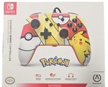 Official Nintendo Switch Enhanced Wired Controller [ Pikachu Pop Art ] NEW - £38.78 GBP