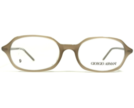 Giorgio Armani Eyeglasses Frames 391 284 Clear Beige Oval Full Rim 50-17-140 - £73.48 GBP
