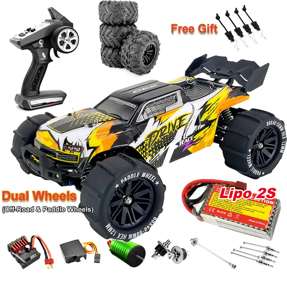 SCY16101 16102 Pro 4WD 2.4Ghz With Lipo Dual Wheels Brushless 70kmh High Speed - £172.25 GBP+