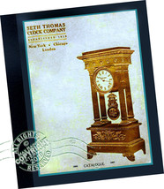 Seth Thomas Clock Co 1907 CATALOG Antique Time Pieces 100s Samples mantel + more - £59.41 GBP