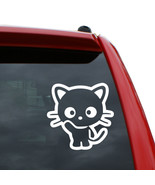 Chococat Vinyl Decal | Color: White | 5&quot; tall - $5.93