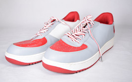 MAD Daaam Madfoot Silver Red Shoes Sneakers 10.5 - £31.14 GBP