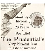 Prudential Insurance Company Of America 1908 Advertisement Finance Money... - $19.99
