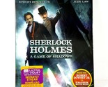 Sherlock Holmes: A Game of Shadows (Blu-ray/DVD, 2011, Widescreen) Like ... - $5.88