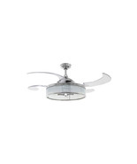 Fanaway 48 in. Fanaway Corbelle with Clear Blades Ceiling Fan Chrome - $666.66