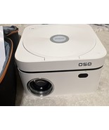OSQ Portable DVD Projector Bluetooth Wi-Fi Model O-303 White c-x ( Parts) - $565.28 MXN