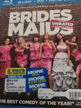 Blu-Ray+DVD Comedy, Chick Flick Lot of 3 Trainwreck, Bridesmaids, Pitch Perfect - £7.18 GBP