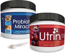 Urinary &amp; Immune Health Bundle - Natural Bladder Support For Cats &amp; Dogs, Gut De - $34.99