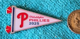 PHILADELPHIA PHILLIES - &quot;2025 PENNANT&quot; - VINTAGE LAPEL PIN - MLB BASEBAL... - $5.89