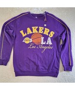 Unisex Los Angeles Lakers Sweatshirt Sz Small Purple New With Tags NBA O... - £16.74 GBP