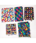 Rainbow Cats Puzzles Medical Letters Lot Fabric Pieces Quilt Quality - £10.05 GBP