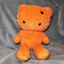 Hello Kitty Build A Bear Plush Orange Halloween Stuffed Animal 18&quot; No Bow Sanrio - £110.36 GBP