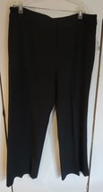 NWT Womens 18W INC International Concepts Black Business Casual Dress Pants - £14.75 GBP