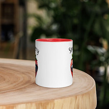 New Coffee Mug Color Inside Strawberry 11oz Ceramic Dishwasher Microwave Safe - £9.56 GBP