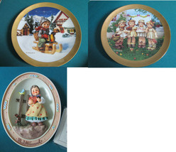 Hummel Century Plate Danbury Mint Ride CHRISTMAS/WE Wish You BEST/SWEET pick1 - £36.97 GBP