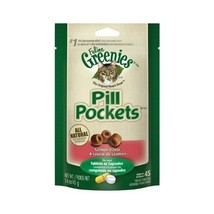 Greenies Feline Pill Pockets Salmon 1.6oz  - £33.24 GBP