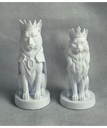 Cat Queen And King Chess Pieces, Kitties, Pair  - $20.38