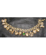 VINTAGE 14k GOLD CHARM BRACELET-17 MOVE+OPENING CHARMS+LabSTONES+PEARLS-... - $3,653.10