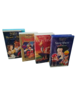 Snow White Pinnochio Beauty and the Beast Lion King  Disney Classic VHS - $12.78 CAD