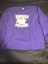 Swisha House 20th Anniversary Long Sleeve Shirt Purple Gildan 4XL - $44.95