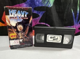 RARE Heavy Metal VHS 1995 BADCAT Edition Super Star Video Recalled Animation - £47.30 GBP
