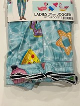 Women&#39;s Pool Summertime Floats Sleep Jogger Pockets Size Medium M 8-10 B... - £4.68 GBP