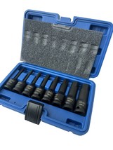 8Pcs 1/2&quot; Dr Metric Hex Driver Long Impact Allen Torx Socket Bit 6-17mm CrMO - £27.26 GBP