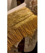  French metallic Bullion Trim&quot;5CM&quot; Bullion Fringe Vestments  Flags or dr... - $22.90