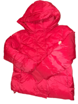 BCBG BCBGeneration Womens Medium Red Ladies Hooded Puffer Quilt Jacket Coat NWT - £27.55 GBP