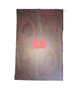 Etro box rectangle medium magnetic closure brown paisley empty - $39.58 CAD