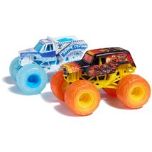 Monster Jam 2024 Fire & Ice 1:64 Diecast Monster Truck 2-Pack, Son-uva Digger vs image 6