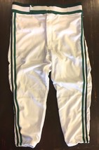 Vtg NEW Deadstock 70&#39;s Fab Knit Baseball Pants Large White Green Made in the USA - £29.38 GBP