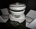 Viaje 15th Anniversary Silver Cigar Ceramic Jar Only ( NO CIGARS )NIB  - $275.00