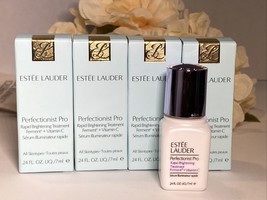 4 X Estee Lauder Perfectionist Pro Rapid Brightening treatment .24oz Ea NIB Free - £19.51 GBP
