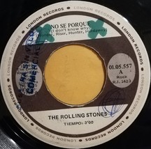 ROLLING STONES I Don&#39;t Know Why / Try a Little Harder 7” 45rpm from PERU... - $20.00