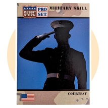 1991 Desert Storm Pro Set Card (DS): #154 Courtesy - $1.90