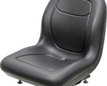 Bobcat Black Skid Steer Bucket Seat Fits 310 371 743 853H 2400 7753 S160... - £123.60 GBP