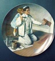 &quot;The Painter&quot; Collectors Plate By Norman Rockwell Limited Edition 1983 C... - £15.78 GBP