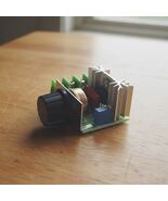 PWM/SCR SPEED CONTROL MODULE 25A 2000W 50-220V AC VOLTAGE REGULATOR 1 PACK - $17.26 CAD