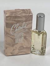 Revlon Charlie White Musk Cologne Spray 0.5 Ounce new in box - £7.86 GBP